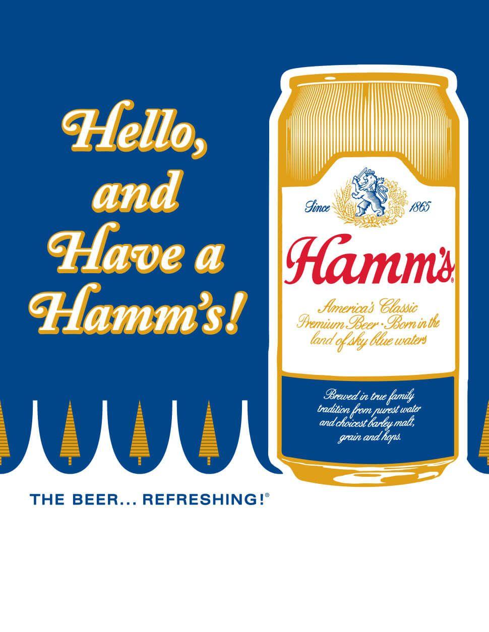 Hamm's Logo - Home. Hamm's Beer