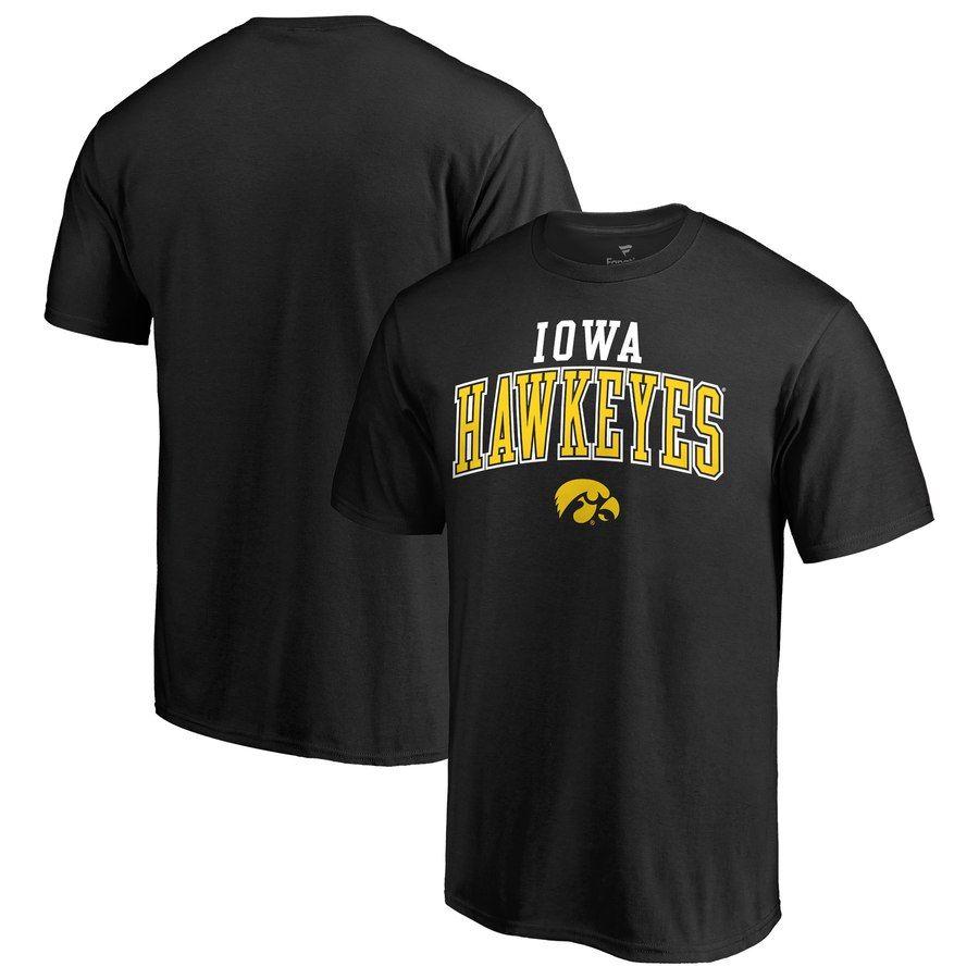 Squareup Logo - Iowa Hawkeyes Fanatics Branded Team Logo Square Up T-Shirt - Black