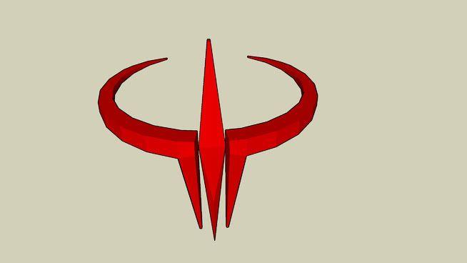 Quake Logo - Quake 3 Arena logo | 3D Warehouse
