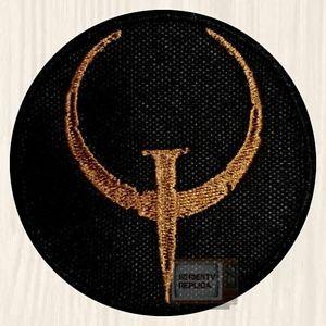 Quake Logo - Quake 1 Logo Embroidered Patch Ranger Team Arena Ultimate Quakeworld ...