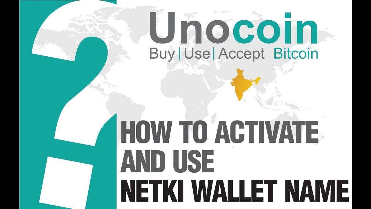 Netki Logo - Unocoin - How to activate and use Netki Wallet Name? - English - YouTube