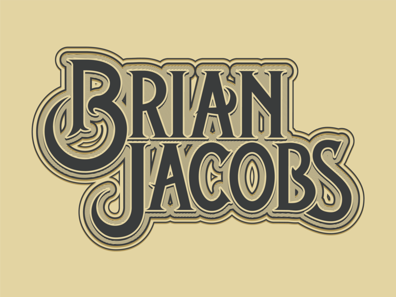 Jacobs Logo - Brian Jacobs Logo by Daniel Loewen | Dribbble | Dribbble