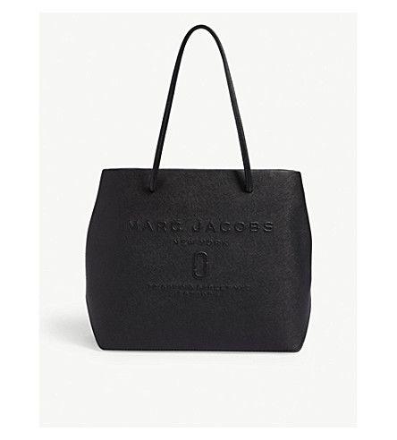 Jacobs Logo - MARC JACOBS - Logo East-West leather tote | Selfridges.com