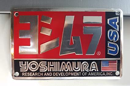 Yoshimura Logo - Amazon.com: YOSHIMURA USA Metal 4