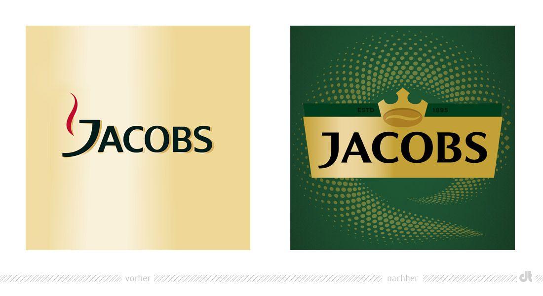 Jacobs Logo - Jacobs Logo – vorher und nachher – Design Tagebuch