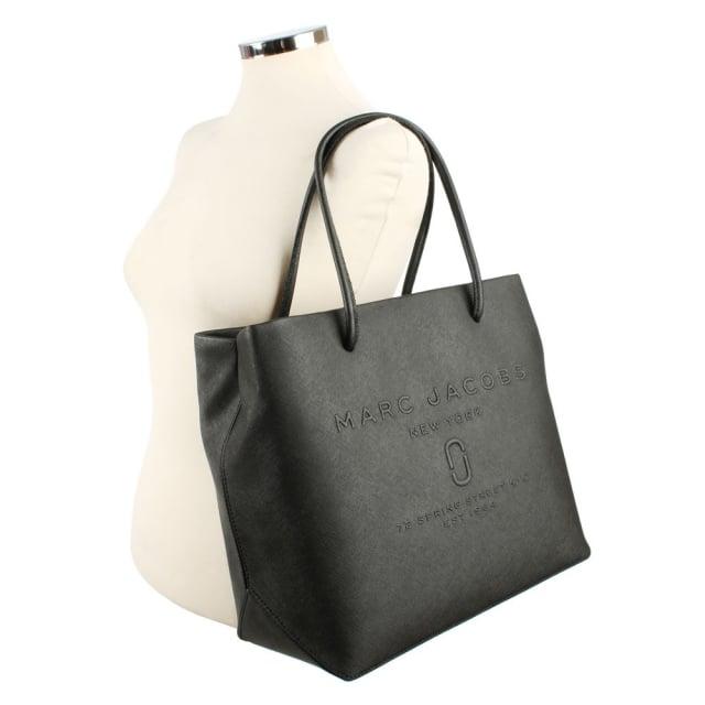 Jacobs Logo - Marc Jacobs Logo Saffiano Leather East West Shopper Bag
