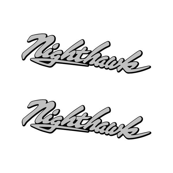 Nighthawk Logo - Printed vinyl Nighthawk Logo