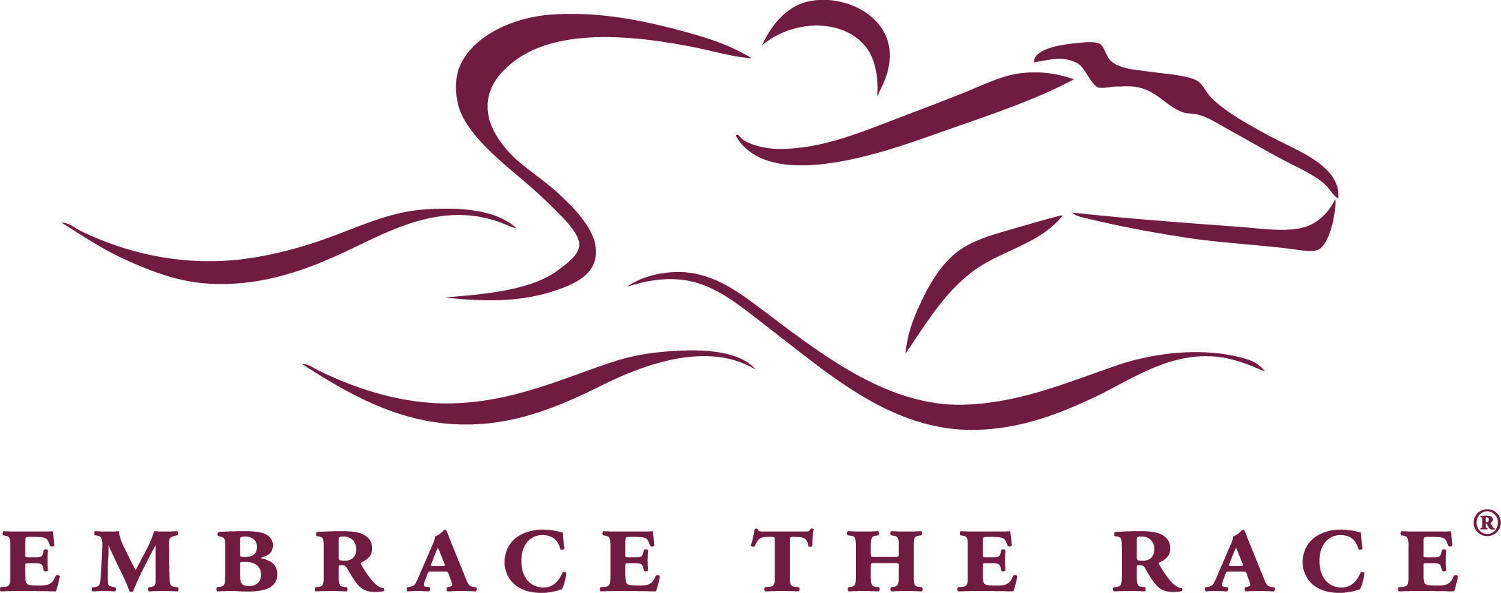 Racehorse Logo - EMBRACE THE RACE Presents Horse Racing Gifts for the Holidays