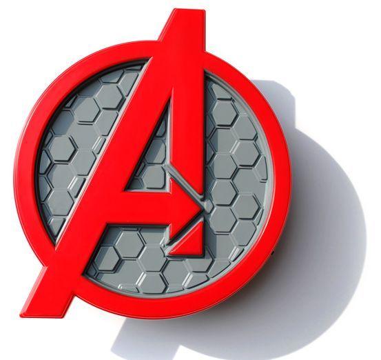 Avenhers Logo - 3d Avengers Logo Led Bulb | Souq - UAE