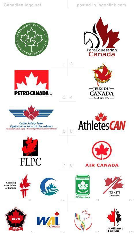 Canada's Logo - Canadian logo set / 53 Canadian logos - Logoblink.com