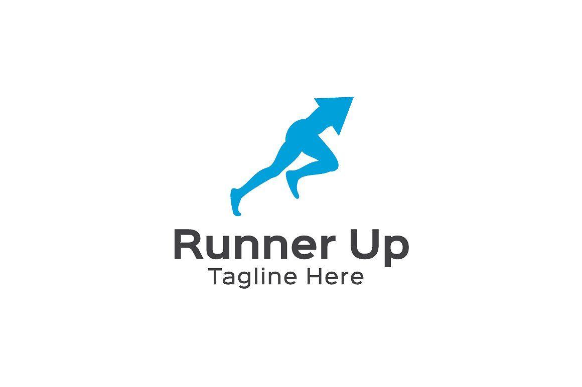 Runner Logo - Runner Up Logo Template Logo Templates Creative Market