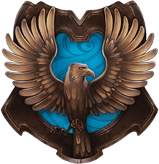 Ravenclaw Logo - harry potter - When is a raven like an eagle? When it's on the ...