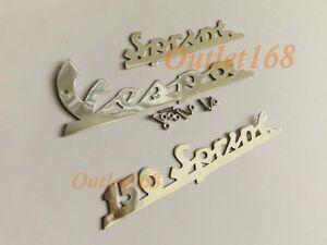 VLB Logo - Piaggio Vespa Sprint 150 VLB VLA Logo Metal Emblem Badge Schriftzug