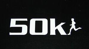 50K Logo - Details about 50k Ultra Marathon Decal Sticker Runner Logo Run *NEW Design  5