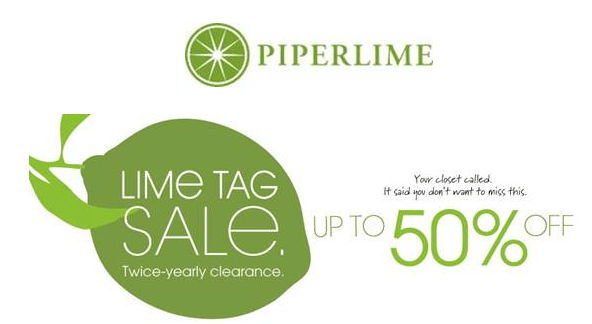 Piperlime Logo - Piperlime Lime Tag Sale Dec 2012