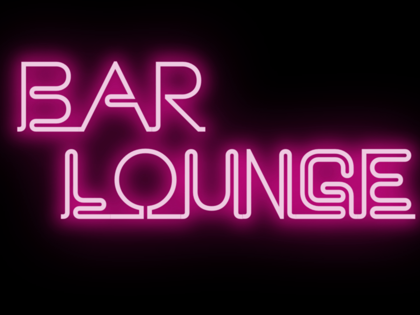 Glossy.com Logo - Bar Lounge 3D Glossy Logo