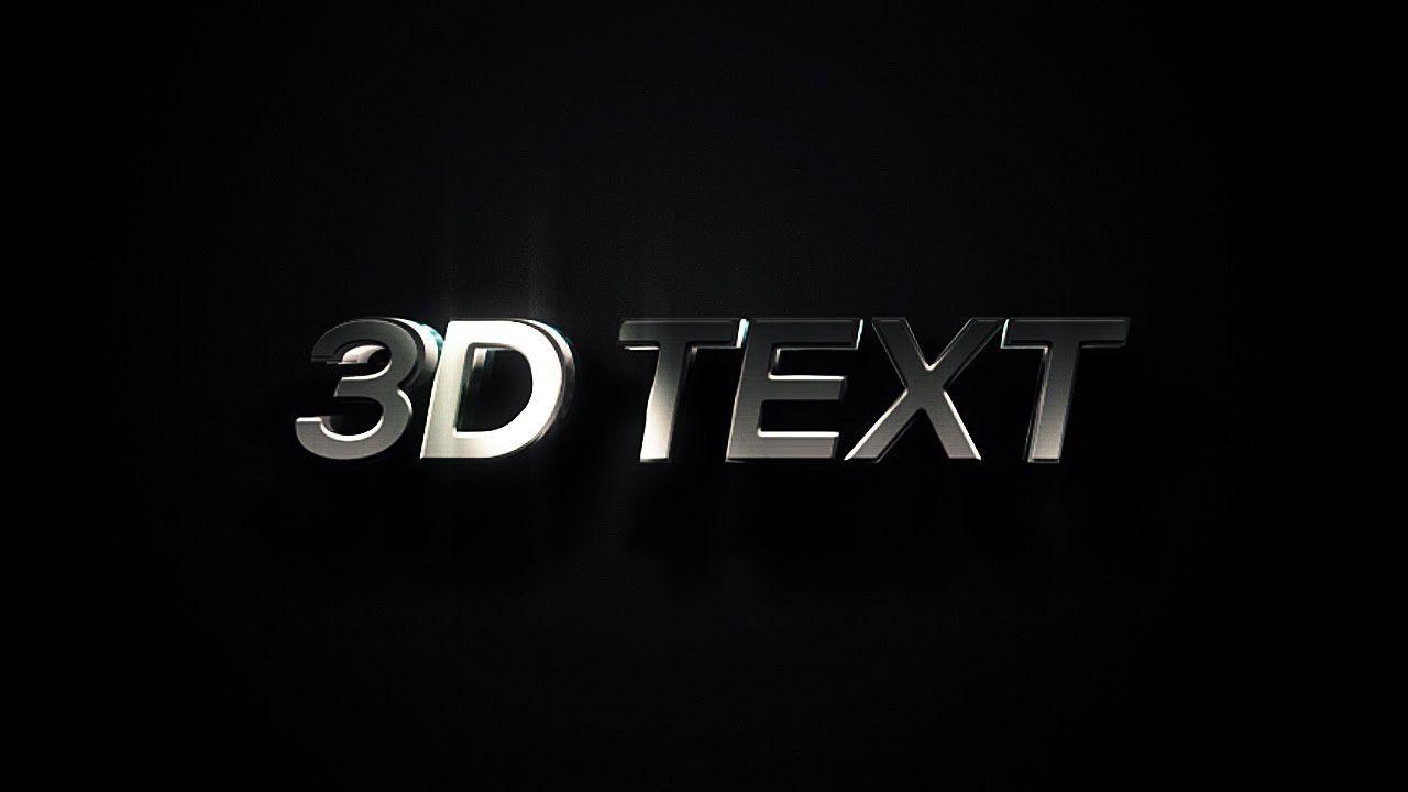 Glossy.com Logo - Glossy 3D Text - After Effects Tutorial - YouTube