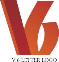 V6 Logo - V6 Letter Logo Vector (.AI) Free Download