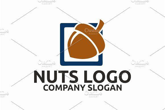 Nut Logo - Nuts Logo Logo Templates Creative Market