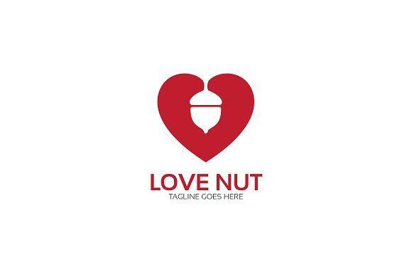 Nut Logo - Love Nut Logo ~ Logo Templates ~ Creative Market