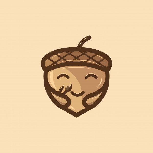 Nut Logo - Delicious nut logo Vector | Premium Download