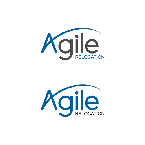 Agile Logo - An agile logo for Agile Relocation. Logo & business card contest
