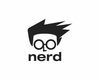 N.E.r.d Logo - Nerd Logo design logo for your tech business