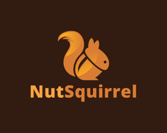 Nut Logo - Logopond - Logo, Brand & Identity Inspiration (Nut Squirrel)