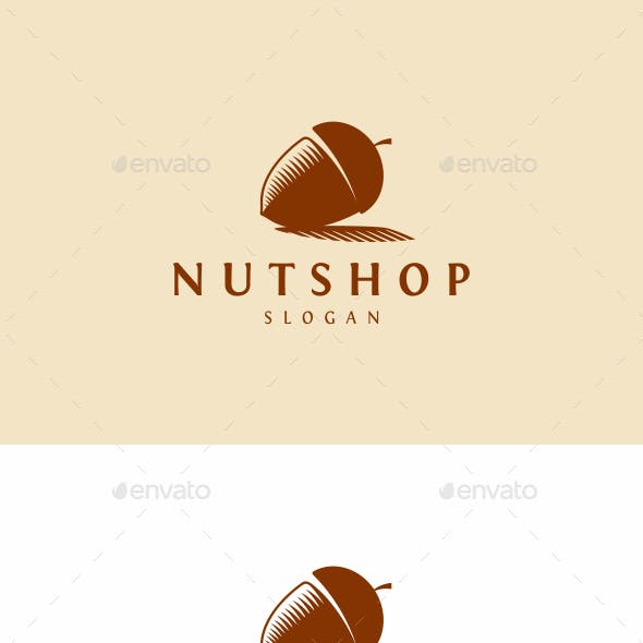 Nut Logo - Acorn and Nut Logo Graphics, Designs & Templates