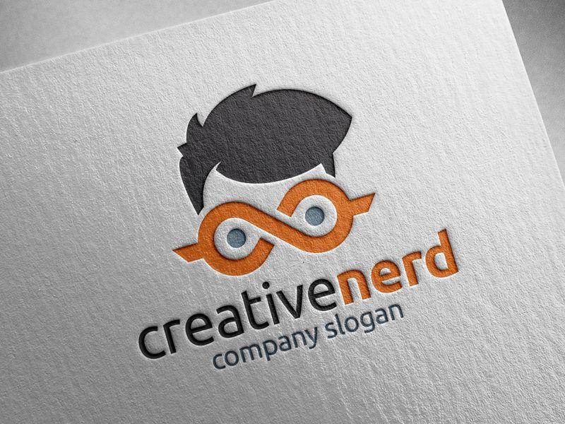 N.E.r.d Logo - Creative Nerd Logo Template by Alex Broekhuizen | Dribbble | Dribbble