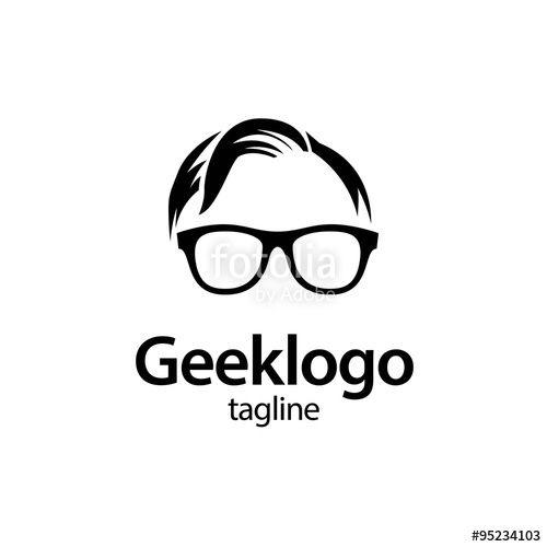 N.E.r.d Logo - geek and nerd logo character