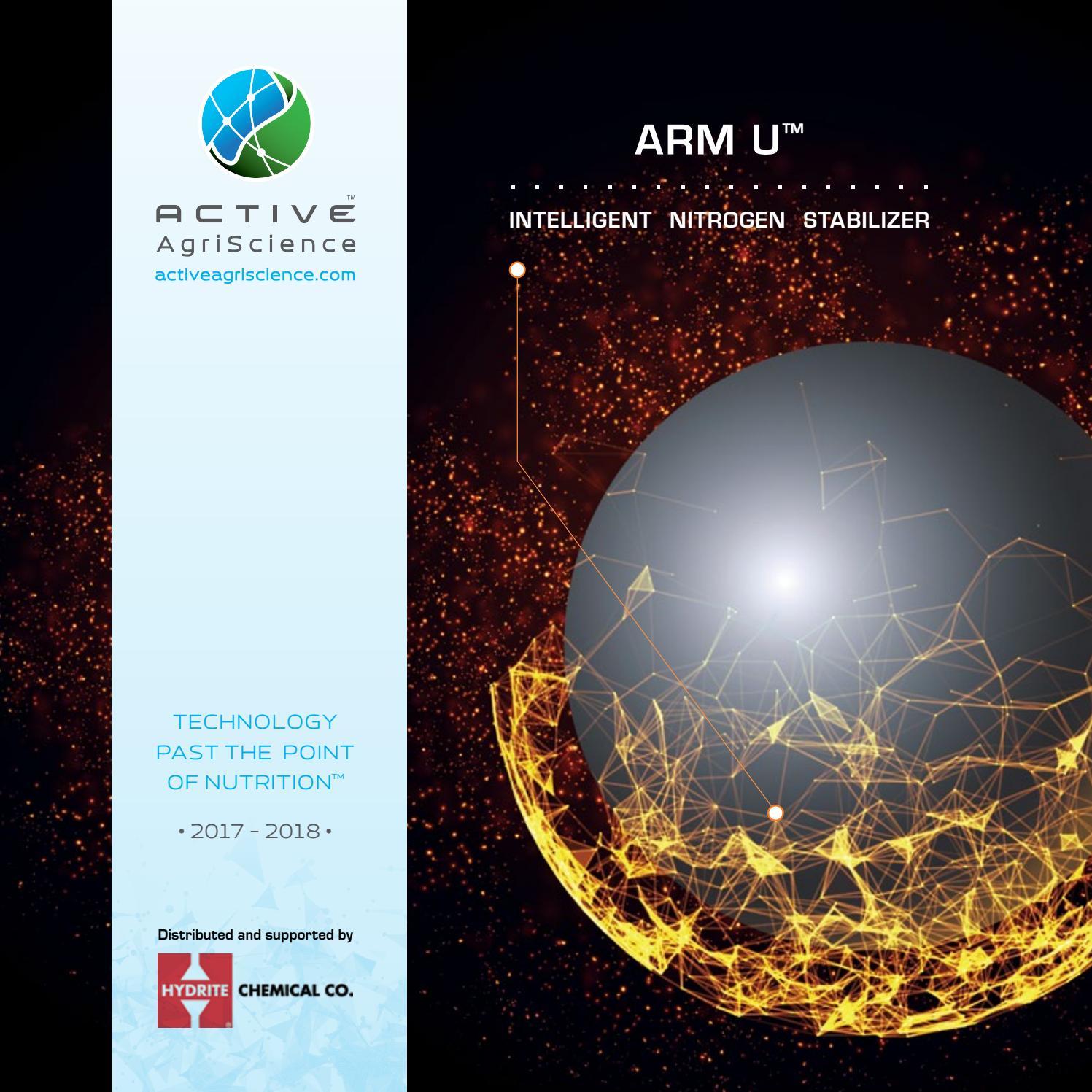 Hydrite Logo - ARM U • 2017-2018 | Hydrite by Active AgriScience Inc. - issuu