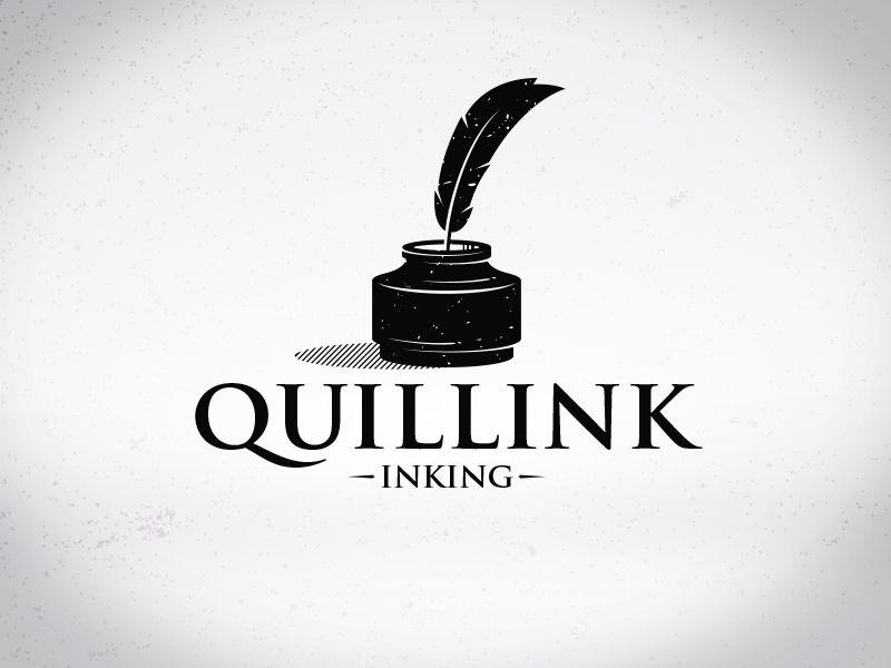 Ink Quill Logo - Quill Ink Logo by Alberto Bernabe | Dribbble | Dribbble