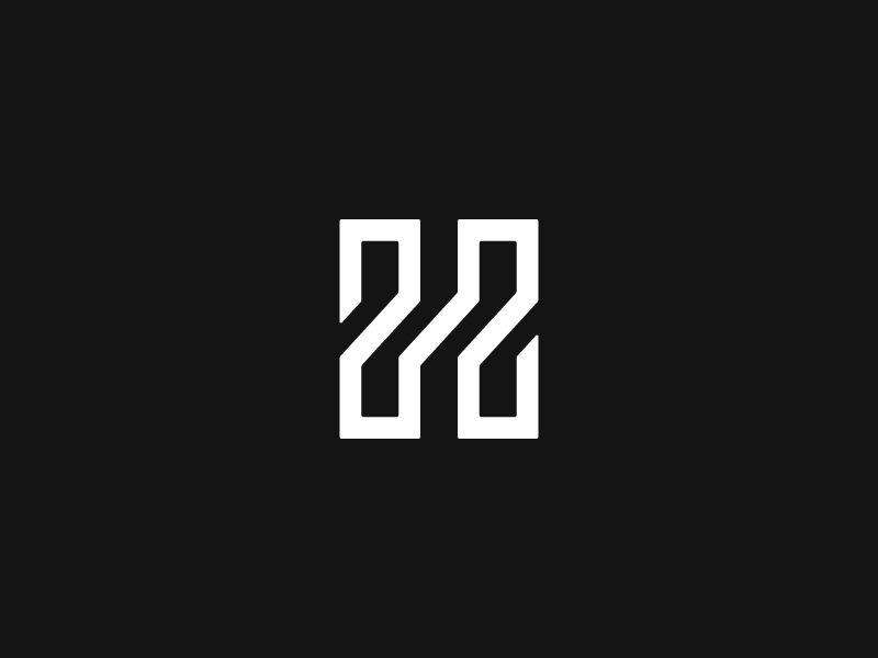 22 Logo - H / 22 by Kakha Kakhadzen | Dribbble | Dribbble