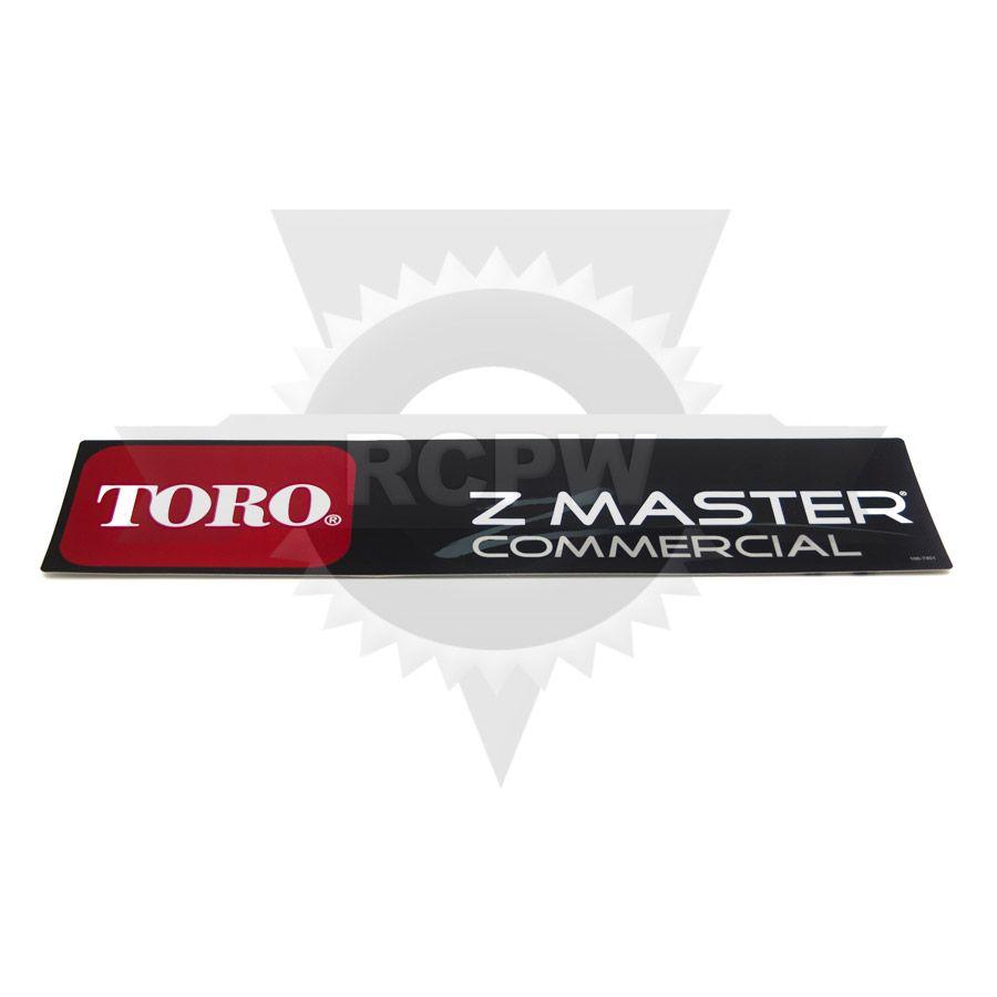 Z-Master Logo - Toro 106-7451 DECAL ($17.69)