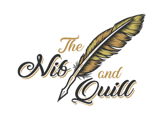 Quill Logo - The Nib and Quill logo design - 48HoursLogo.com