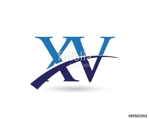 XV Logo - XV Logo Letter Swoosh