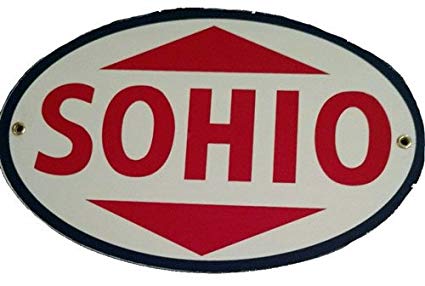 Sohio Logo - Amazon.com : Sohio Porcelain Sign : Everything Else