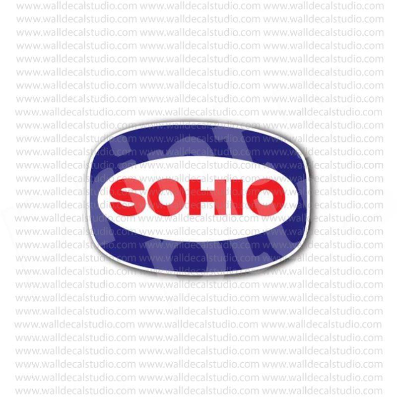 Sohio Logo - From $4.50 Buy Sohio Gas Oil Gasoline Station Sticker at Print Plus ...