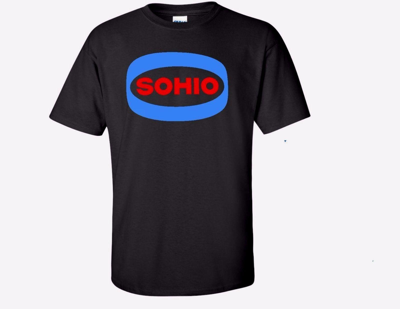 Sohio Logo - Sohio Retro T Shirt Vintage Gas Station Pump Oil Ohio Logo Men'S ...