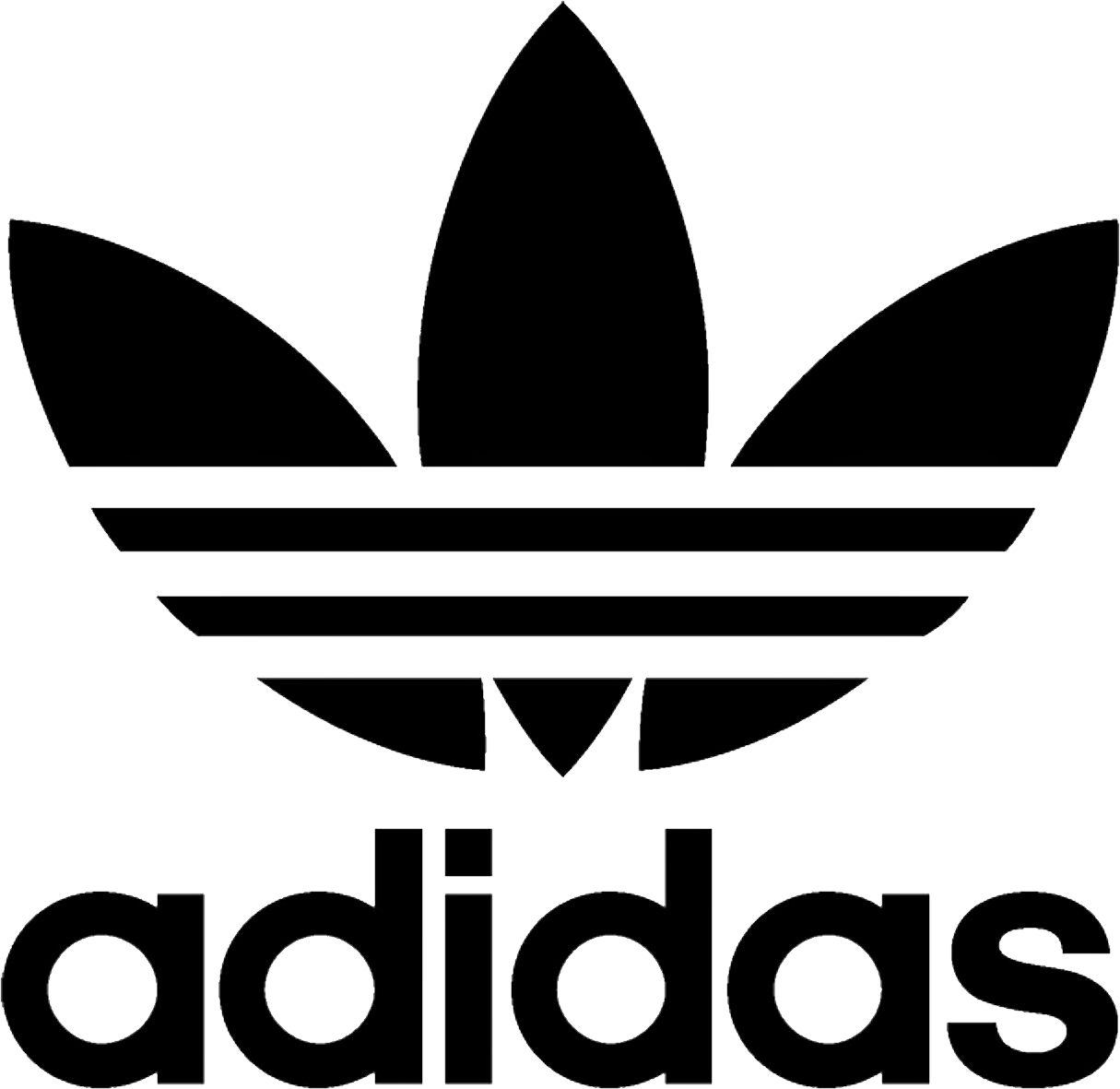 Whiteadidas Logo - Adidas logo PNG image free download