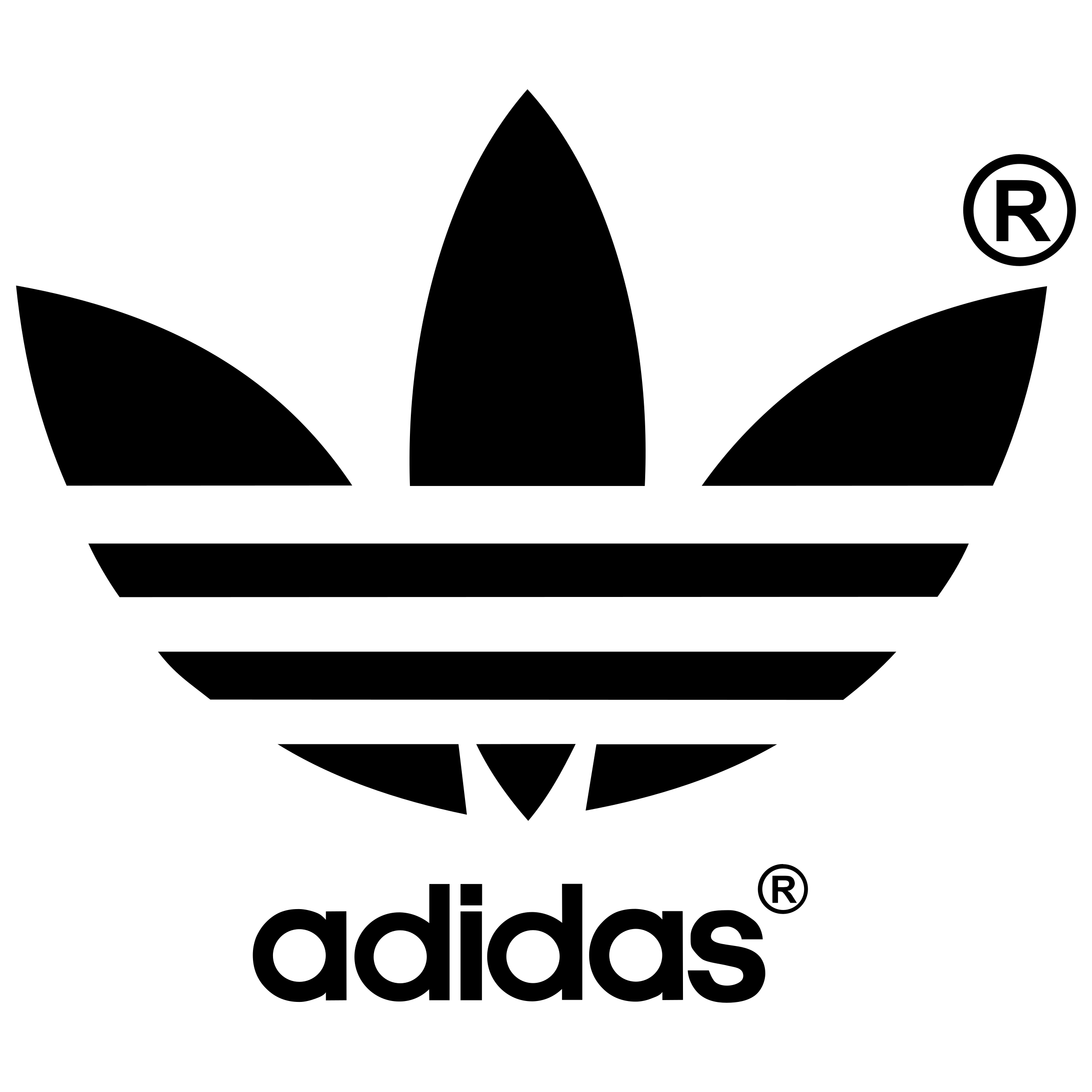 Whiteadidas Logo - Adidas Logo PNG Transparent & SVG Vector - Freebie Supply