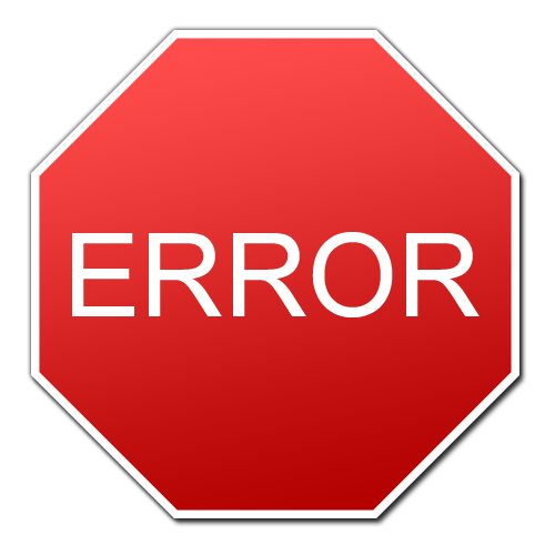 Error Logo - SQL SERVER - Error Fix: Msg 300, VIEW SERVER STATE - SQL Authority ...