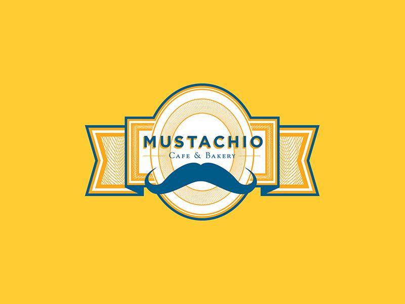 Mustachio Logo - Mustachio Bakery & Cafe Logo