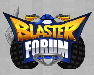 Blaster Logo - Logopond, Brand & Identity Inspiration Blaster Forum Logo