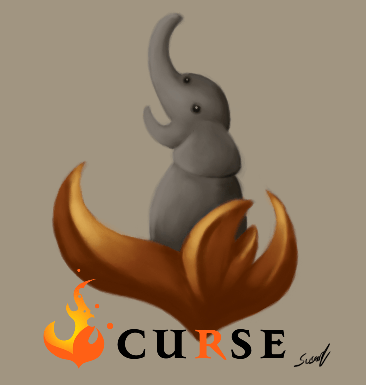 Curse Logo - Curse Elephant Logo
