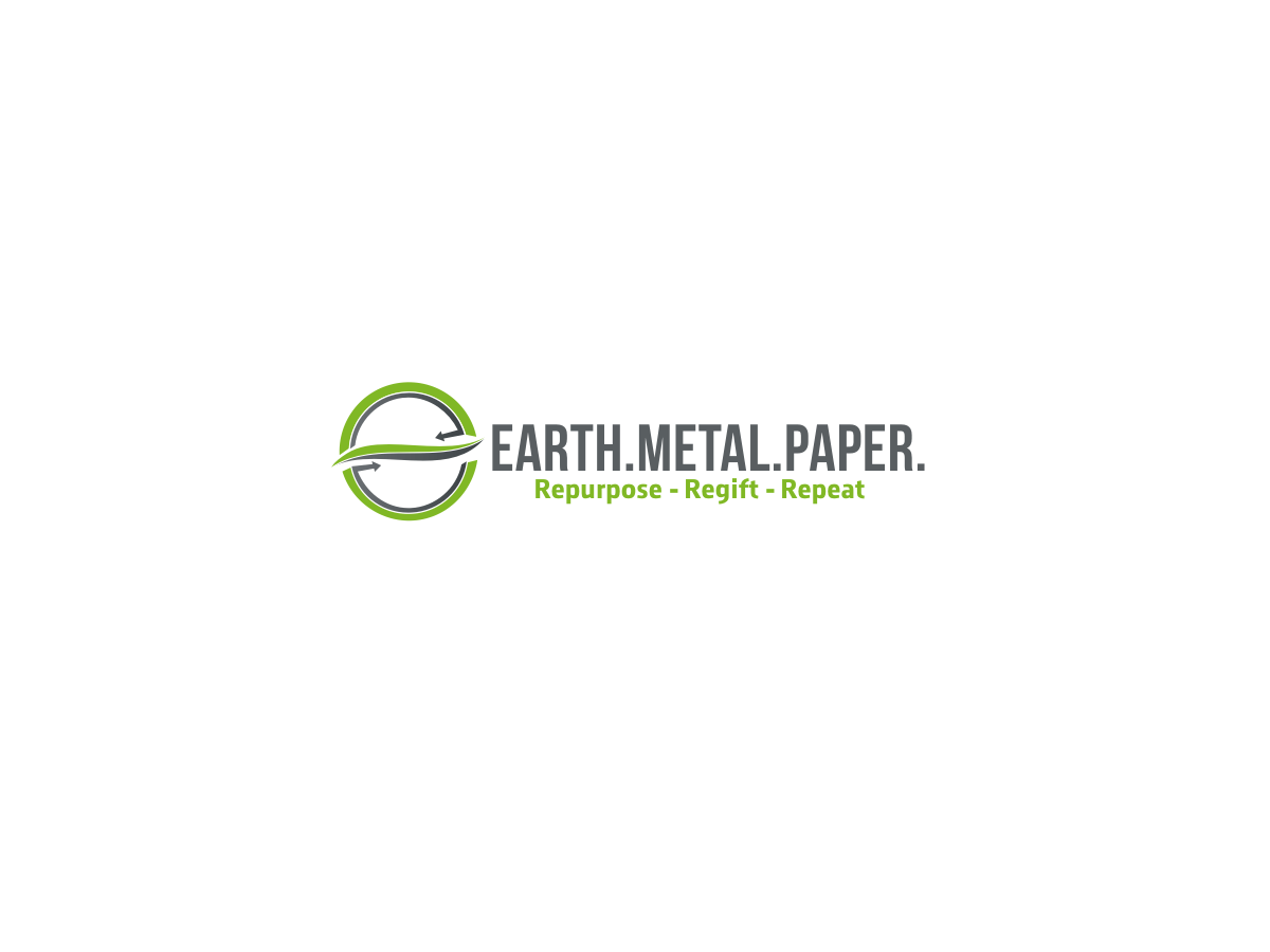 Repurpose Logo - Elegant, Professional, Retail Logo Design for Earth.Metal.Paper ...