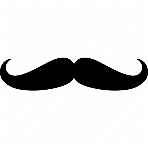 Mustachio Logo - Curl, facial, father, hair, moustache, mustache, mustachio icon