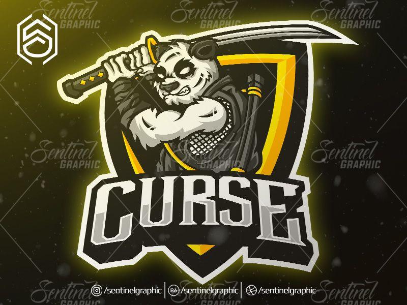 Curse Logo - Curse Twitch Logo Esport Mascot Team Sport Game