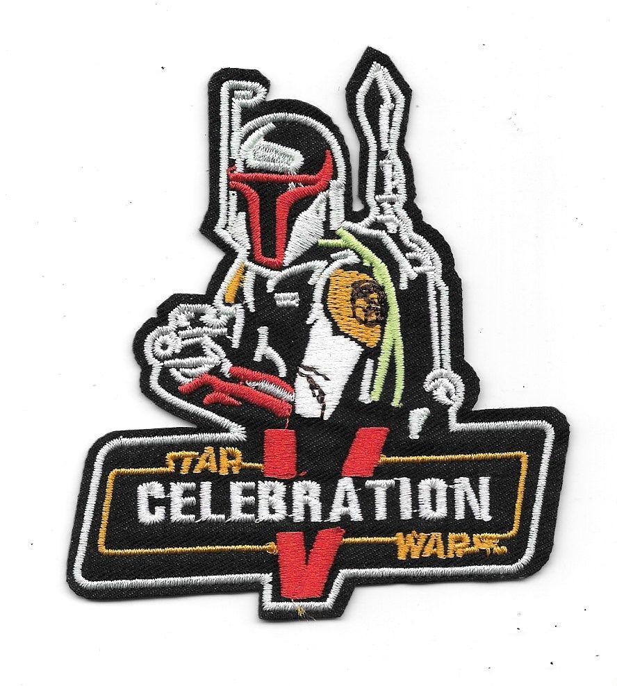 Blaster Logo - Star Wars Celebration V Boba Fett with Blaster Logo Embroidered ...